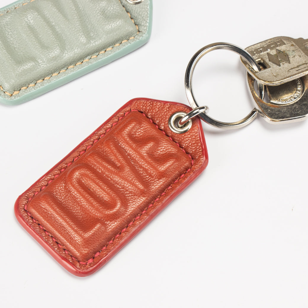 Magnetic Letter Inlay Keychain
