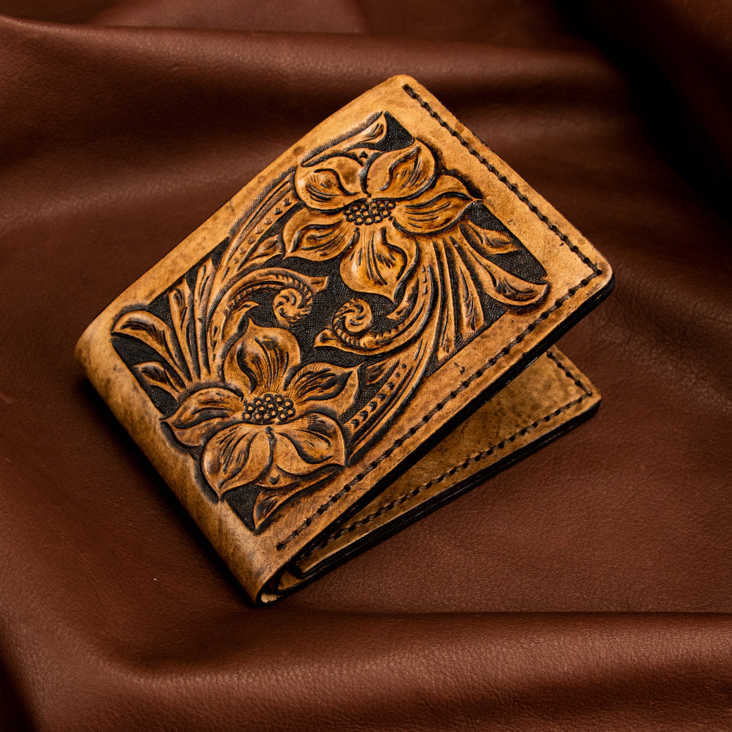 Billfold in Pebble Lucido Leather main image 1