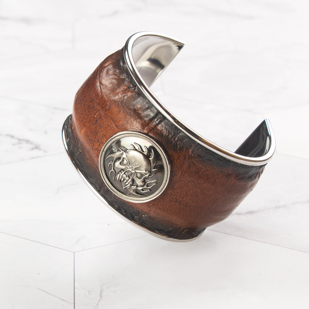 His Leather Cuff — Ivan Leathercraft