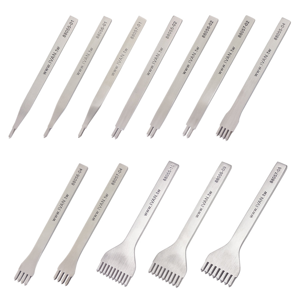 Ivan Leathercraft SS Fine Diamond Chisels