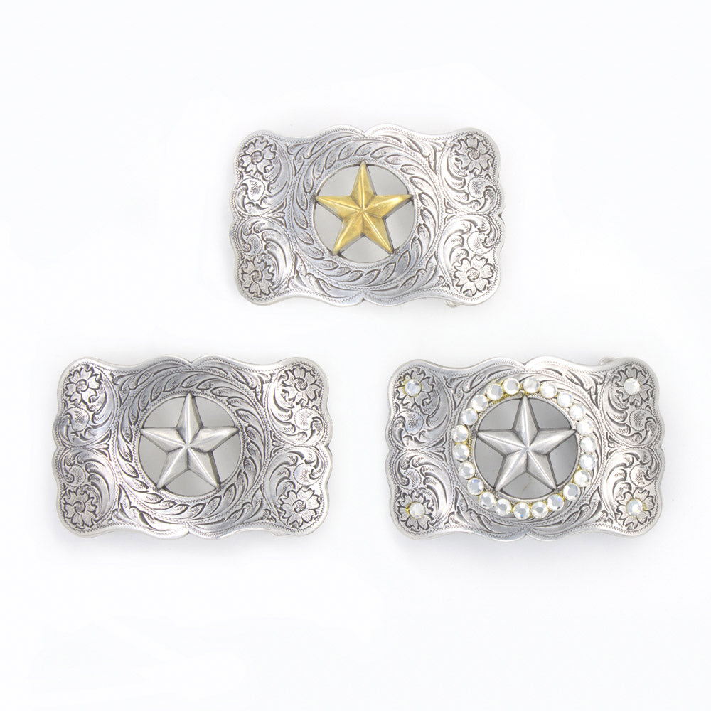 Ivan Leathercraft Ranger Star Trophy Buckles