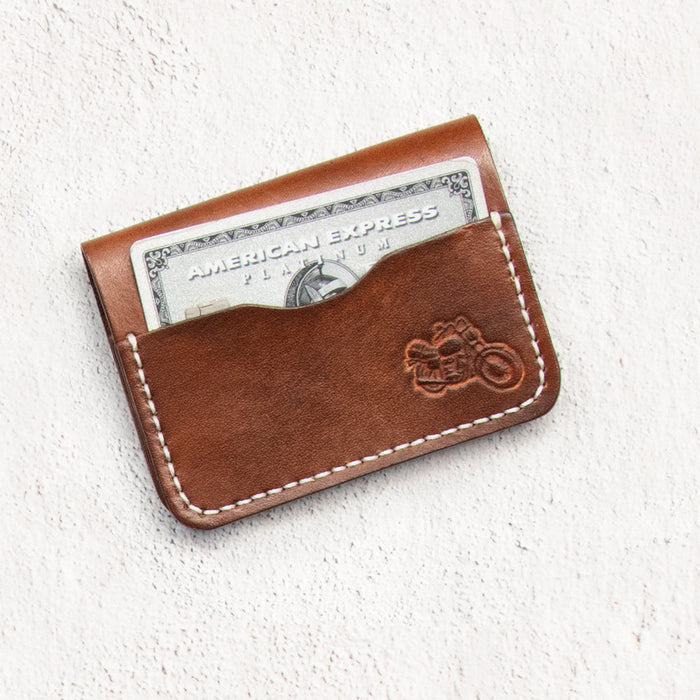 To Dye For. Wrench and Needle Vegetable Tanned Leather Wallet - Rope Dye  Crafted Goods