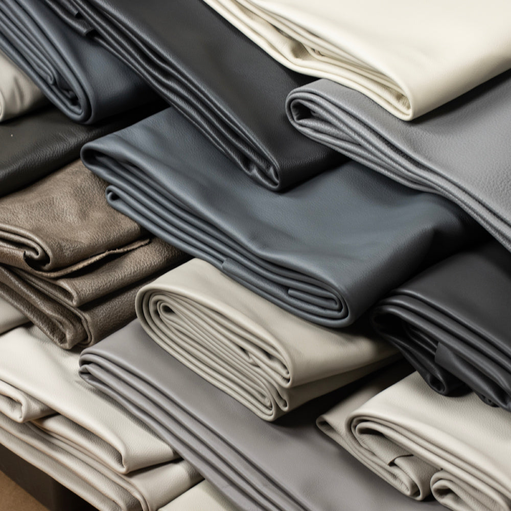 Assorted Grey Upholstery Hide, 1.6mm~2.0mm (4/5oz) — Ivan Leathercraft