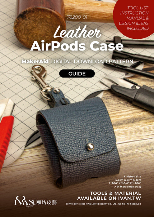 MakerAid® Leather AirPods Case Digital Download Pattern