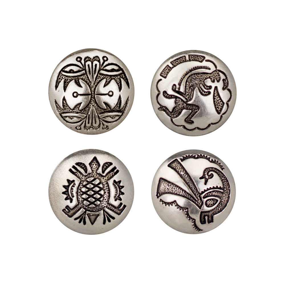 Ivan Leathercraft [FINAL SALE] Theme Rivet Back Concho, 22mm (7/8"), S