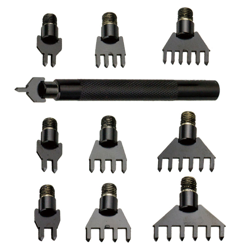 Diamond Chisel 11 Pcs Set — Ivan Leathercraft